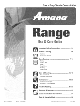 Amana MGR5755QDB - 30 Ing Gas Range Le manuel du propriétaire