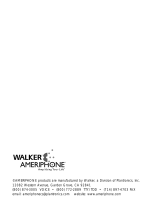 Walker Ameriphone XL-30 Manuel utilisateur