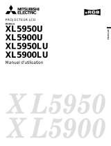 Mitsubishi XL5900UL Le manuel du propriétaire