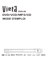 VIETA DVD50 Le manuel du propriétaire