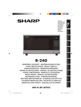 Sharp R-240W Le manuel du propriétaire