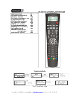 Vivanco UNIVERSAL CONTROLLER UR 100 LCD Le manuel du propriétaire