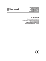 Sherwood AX-5103 Manuel utilisateur