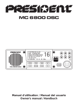 PRESIDENT MC 6800 DSC Le manuel du propriétaire