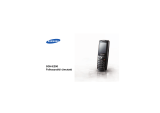 Samsung SGH-E200E Manuel utilisateur