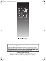 Roland RG-3F-PE Le manuel du propriétaire