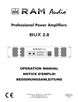 RAM BUX2.8 Mode d'emploi