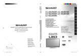 Sharp LC-52LE820E Le manuel du propriétaire