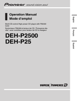 Pioneer deh-p2500 Manuel utilisateur