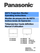 Panasonic PT 47WX53 Manuel utilisateur