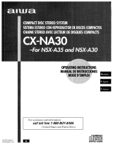 Aiwa NSX-A30 Manuel utilisateur