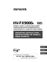 Aiwa HV-FX9000 Manuel utilisateur