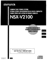 Aiwa NSX-V2100 Manuel utilisateur