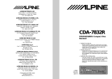 Alpine CDA-7832R Le manuel du propriétaire