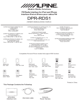 Alpine DPR-RDS1 Manuel utilisateur