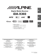 Alpine iDA-X303 Manuel utilisateur