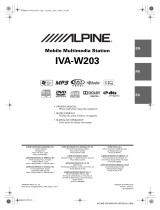 Alpine IVA-W203 Manuel utilisateur