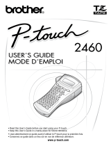Brother P-Touch PT-2460 Manuel utilisateur