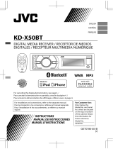 JVC KD-X50BT Manuel utilisateur