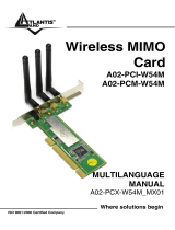 Atlantis A02-PCI-W54M Manuel utilisateur