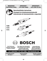 Bosch Power Tools 1215 Manuel utilisateur
