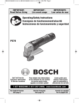 Bosch Power Tools PS70B Manuel utilisateur