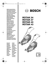 Bosch Appliances ROTAK 37 Manuel utilisateur