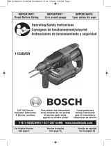 Bosch 11536VSR Manuel utilisateur