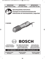 Bosch Power Tools 1132VSR Manuel utilisateur