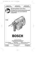 Bosch 11524 Manuel utilisateur