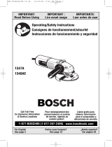 Bosch Power Tools 1347AK - 4-1/2 Small Angle Grinder Manuel utilisateur