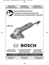 Bosch 1380 SLIM Manuel utilisateur