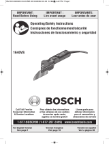 Bosch Power Tools 1640VS Manuel utilisateur