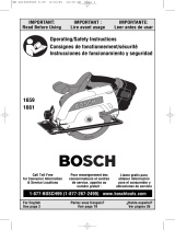 Bosch Power Tools 1659 Manuel utilisateur