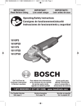 Bosch 1811PS Manuel utilisateur