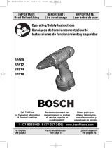 Bosch 32609 Manuel utilisateur