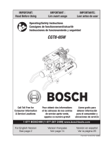 Bosch Power Tools CGT8-65W Manuel utilisateur