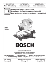 Bosch Power Tools 3924B Manuel utilisateur