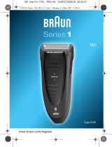 Braun Series 1 180 Manuel utilisateur