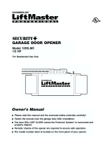 Chamberlain LiftMaster Professional Security+ 1265LMC Manuel utilisateur