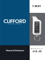 Clifford 410.4X Manuel utilisateur