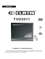 Curtis TVD2011 Manuel utilisateur