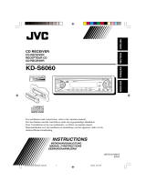 JVC KD-S6060 Manuel utilisateur
