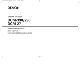 Denon DCM-390 Manuel utilisateur