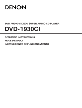 Denon DVD1930CI Manuel utilisateur