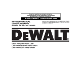 DeWalt DW071 Manuel utilisateur