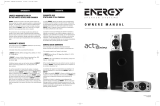 Energy Energy act Cinema Manuel utilisateur
