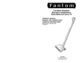 Fantom Vacuum FS835 Manuel utilisateur