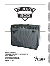 Fender Deluxe 900 Manuel utilisateur