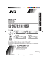 JVC KD-SX909R Manuel utilisateur